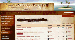 Desktop Screenshot of forums.pvkii.com